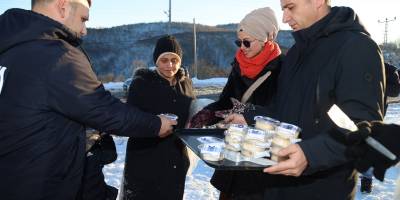 Canik Belediyesinden Gönülleri Isıtan İkram
