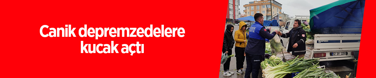 Canik depremzedelere kucak açtı - samsun haber
