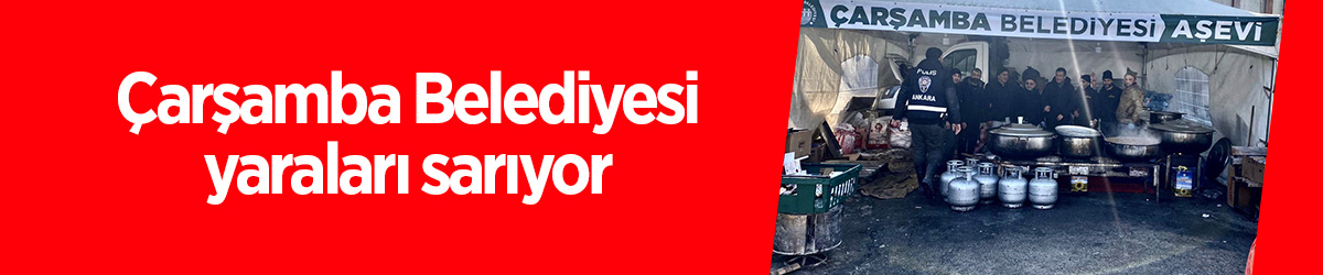 Çarşamba Belediyesi yaraları sarıyor - samsun haber