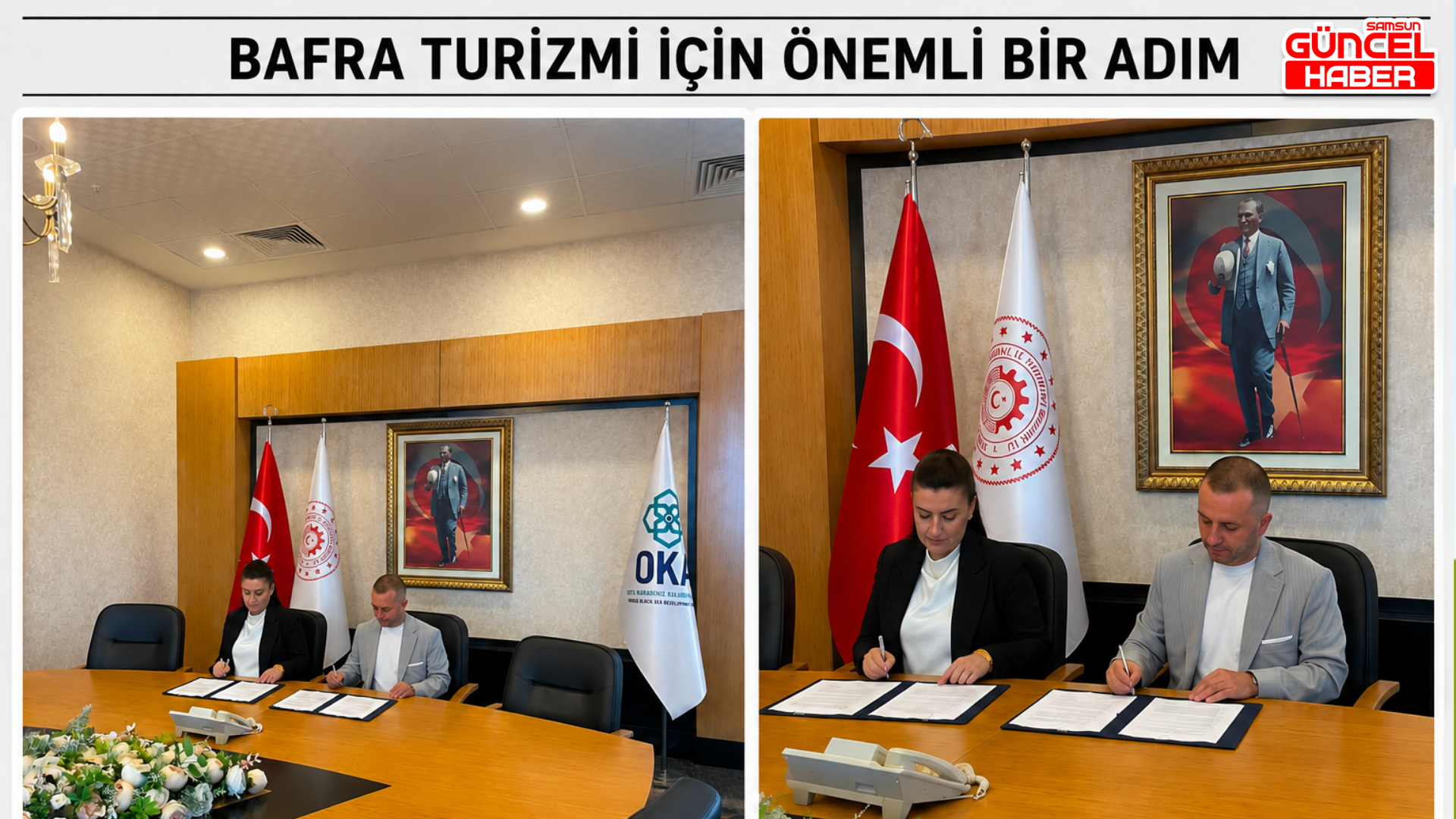BAFRA TURİZMİ İÇİN ÖNEMLİ BİR ADIM