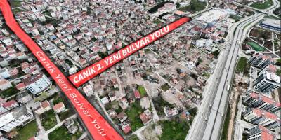 Başkan Sandıkçı: "Canik 2. Yeni Bulvar Yolu'nu ilçemize kazandırıyoruz"