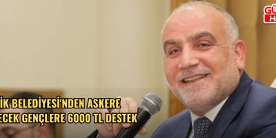 Canik Belediyesi'nden Askere Gidecek Gençlere 6000 TL Destek