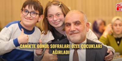 Canik'te Gönül Sofraları Özel Çocukları Ağırladı