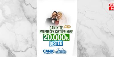 Canik’te Evlenecek Çiftlere 20 Bin TL Destek